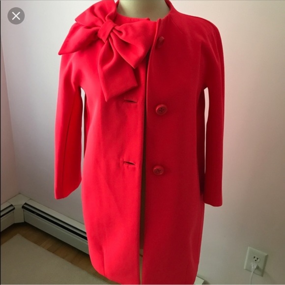 Kate Spade Dorothy Bow Coat 